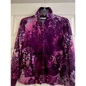 Drapers And Damons Spring Track Jacket Petite XS Sweater Cardigan